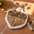 Hazelnut Shape Hanging Coral Towel Lint Free Super Absorbent Kitchen Rag